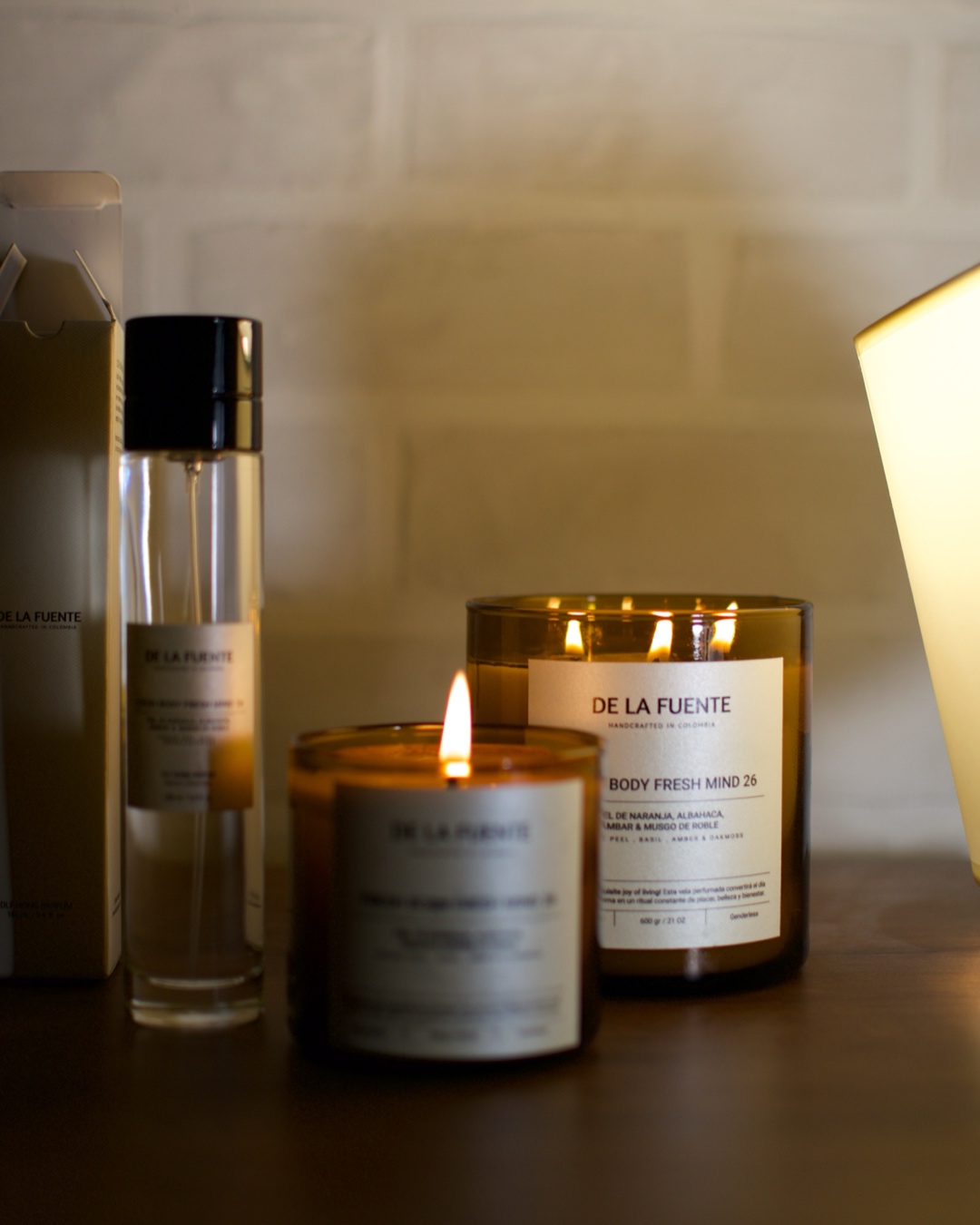 FRESH BODY FRESH MIND 26 - Big DLF Candle. - Imagen 2