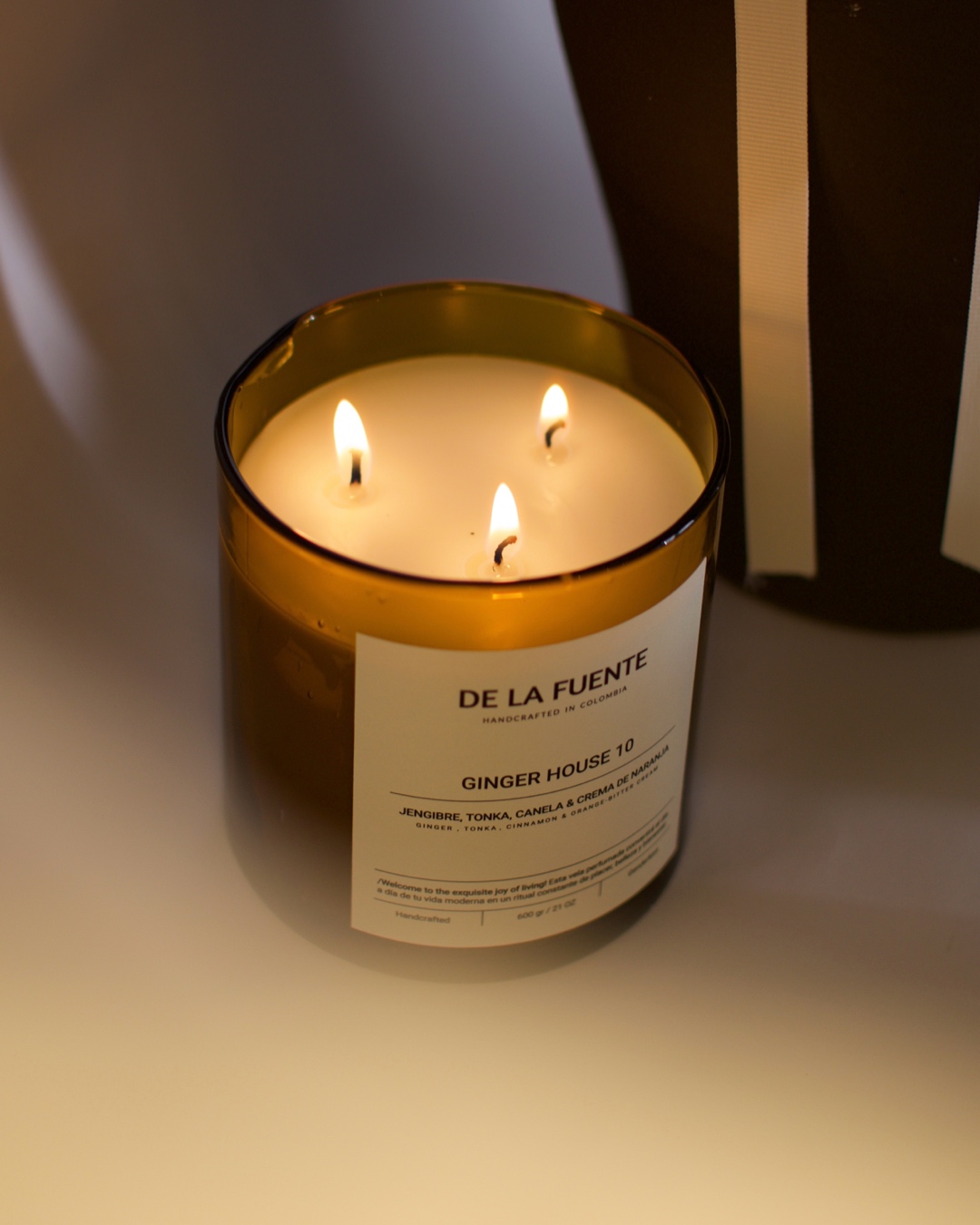 GINGER HOUSE 10 - Big DLF Candle.